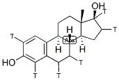 [2,4,6,7,16,17-3H]OESTRADIOL Struktur