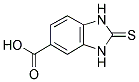 2-THIOXO-2,3-DIHYDRO-1H-BENZIMIDAZOLE-5-CARBOXYLIC ACID Struktur