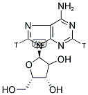 BETA-L-ADENOSINE, [2,8-3H]- Struktur