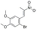 1-(2-BROMO-4,5-DIMETHOXYPHENYL)-2-NITROPROPENE Struktur