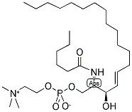 SPHINGOMYELIN (BOVINE), [CHOLINE METHYL-14C] Struktur