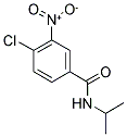 4-CHLORO-N-ISOPROPYL-3-NITROBENZAMIDE Struktur