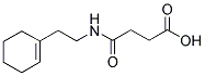 N-(2-CYCLOHEX-1-ENYL-ETHYL)-SUCCINAMIC ACID Struktur