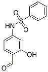 N-(4-FORMYL-3-HYDROXYPHENYL)BENZENESULFONAMIDE Struktur