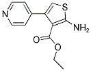 ETHYL 2-AMINO-4-(4-PYRIDYL)THIOPHENE-3-CARBOXYLATE Struktur