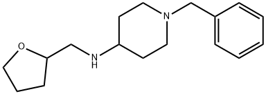 (1-BENZYL-PIPERIDIN-4-YL)-(TETRAHYDRO-FURAN-2-YLMETHYL)-AMINE Struktur