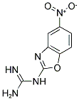 N-(5-NITRO-1,3-BENZOXAZOL-2-YL)GUANIDINE Struktur