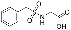 [(BENZYLSULFONYL)AMINO]ACETIC ACID Struktur