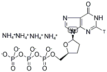 2',3'-DIDEOXYINOSINE 5'-TRIPHOSPHATE, TETRAAMMONIUM SALT, [3H]- Struktur