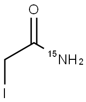 IODOACETAMIDE-15N Struktur