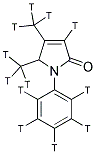 ANTIPYRINE, [3H(G)] Struktur