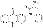 N-(L-PHENYLALANYL)-2-AMINOACRIDONE Struktur