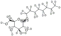 N-OCTYL BETA-D-GLUCOPYRANOSIDE (D28) Struktur