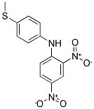 4-THIOMETHYL-2',4'-DINITRODIPHENYLAMINE Struktur