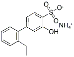 AMMONIUM MONOETHYLPHENYL-PHENOL MONOSULFONATE Struktur