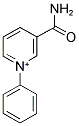 3-(AMINOCARBONYL)-1-PHENYLPYRIDINIUM Struktur