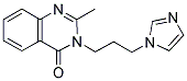 3-[3-(1H-IMIDAZOL-1-YL)PROPYL]-2-METHYLQUINAZOLIN-4(3H)-ONE Struktur