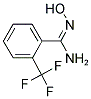 N-HYDROXY-2-TRIFLUOROMETHYL-BENZAMIDINE Struktur