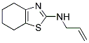 N-ALLYL-4,5,6,7-TETRAHYDRO-1,3-BENZOTHIAZOL-2-AMINE Struktur