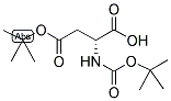 BOC-D-ASP(OTBU)-OH Struktur