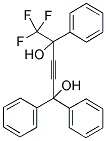 1,1,1-TRIFLUORO-2,5,5-TRIPHENYLPENT-3-YNE-2,5-DIOL Struktur