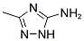 3-METHYL-1H-1,2,4-TRIAZOL-5-AMINE Struktur