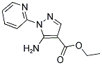 ETHYL 5-AMINO-1-PYRIDIN-2-YL-1H-PYRAZOLE-4-CARBOXYLATE Struktur