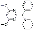 4,6-DIMETHOXY-2-(A-PIPERIDIN-1-YLBENZYL)PYRIMIDINE Struktur