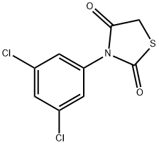 3-(3,5-DICHLOROPHENYL)-1,3-THIAZOLANE-2,4-DIONE Struktur