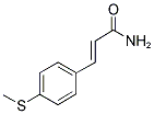 4-THIOMETHYLCINNAMIDE Struktur