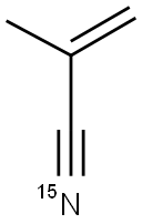 METHACRYLONITRILE (15N) Struktur