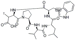 [3H]BQ 123 Struktur