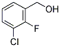 3-CHLORO-2-FLUOROBENZYL ALCOHOL Struktur