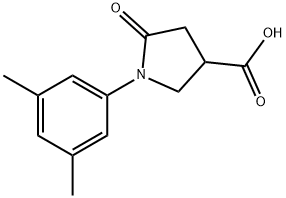 1-(3,5-DIMETHYLPHENYL)-5-OXOPYRROLIDINE-3-CARBOXYLIC ACID Struktur