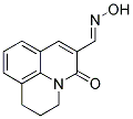 2,3-DIHYDRO-6-(E)-[(HYDROXYIMINO)METHYL]-(1H)-BENZO[IJ]QUINOLIZIN-5-ONE Struktur