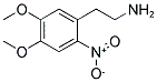 2-(4,5-DIMETHOXY-2-NITROPHENYL)ETHANAMINE Struktur