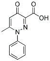 6-METHYL-4-OXO-1-PHENYL-1,4-DIHYDROPYRIDAZINE-3-CARBOXYLIC ACID Struktur