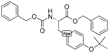 Z-TYR(TBU)-OBZL Struktur