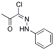 (1E)-2-OXO-N-PHENYLPROPANEHYDRAZONOYL CHLORIDE Struktur