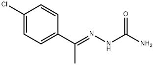 2-[(E)-1-(4-CHLOROPHENYL)ETHYLIDENE]-1-HYDRAZINECARBOXAMIDE Struktur