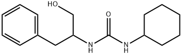 N-(1-BENZYL-2-HYDROXYETHYL)-N'-CYCLOHEXYLUREA Struktur