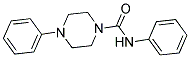 N-PHENYL(4-PHENYLPIPERAZINYL)FORMAMIDE Struktur