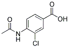 4-(ACETYLAMINO)-3-CHLOROBENZOIC ACID Struktur