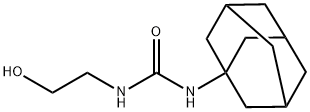 N-1-ADAMANTYL-N'-(2-HYDROXYETHYL)UREA Struktur