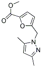 5-(3,5-DIMETHYL-PYRAZOL-1-YLMETHYL)-FURAN-2-CARBOXYLIC ACID METHYL ESTER Struktur