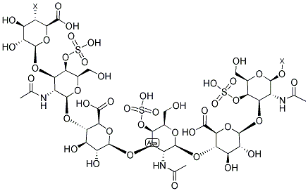 DERMATANE SULFATE Struktur