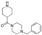 (4-BENZYL-PIPERAZIN-1-YL)-PIPERIDIN-4-YL-METHANONE Struktur