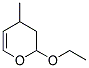 3,4-DIHYDRO-2-ETHOXY-4-METHYL-2H-PYRAN Struktur