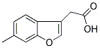 (6-METHYL-BENZOFURAN-3-YL)-ACETIC ACID Struktur