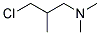 DIMETHYLAMINOMETHYLPROPYL CHLORIDE Struktur